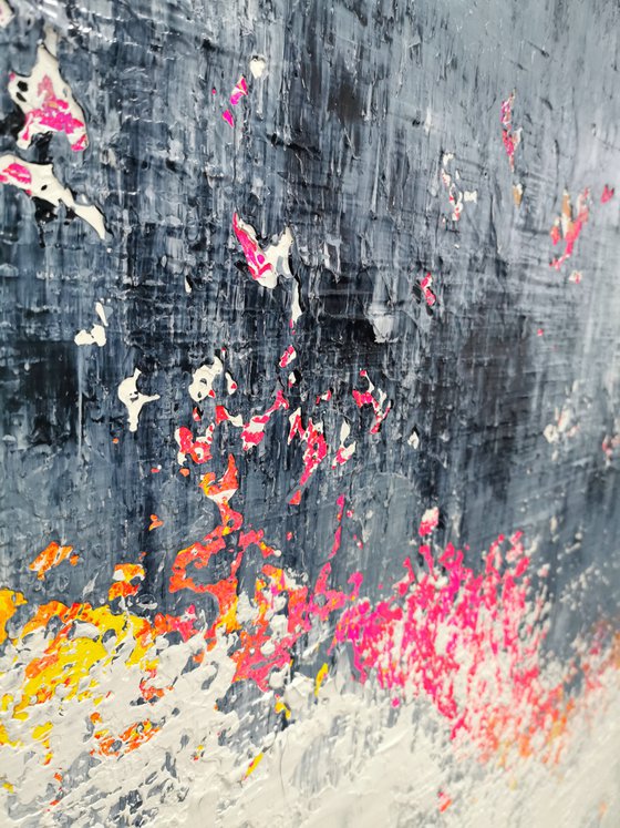120x100cm. / Abstract painting / Abstract 2141