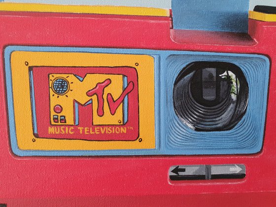 21st Century Still Life: The Polaroid 600 MTV Instant Film Camera