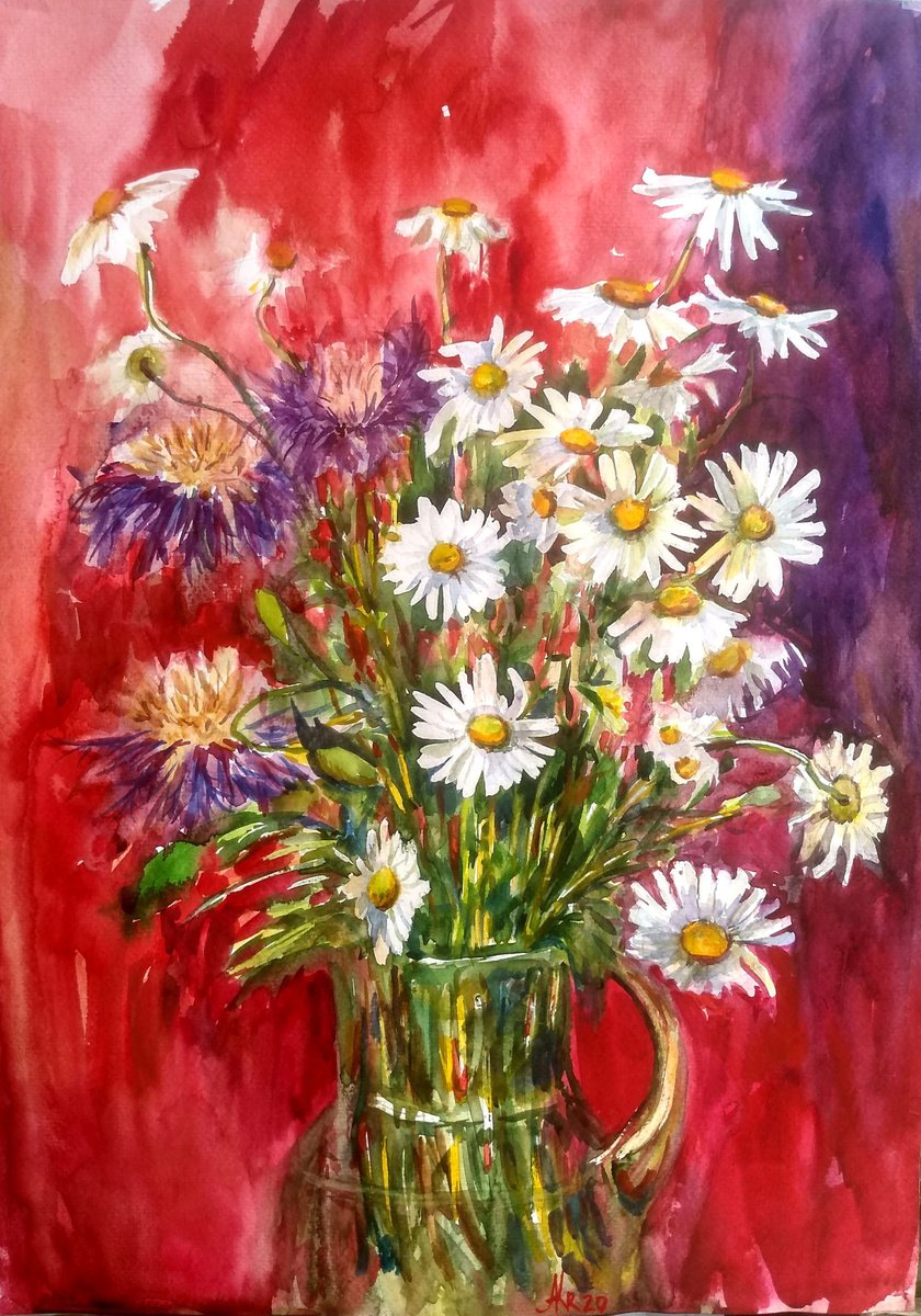 Summer bouquet by Ann Krasikova