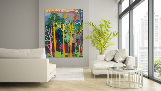 A Mr. Cardinal Visit On A Summer Afternoon