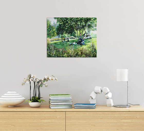 Summertime QE2 Park London