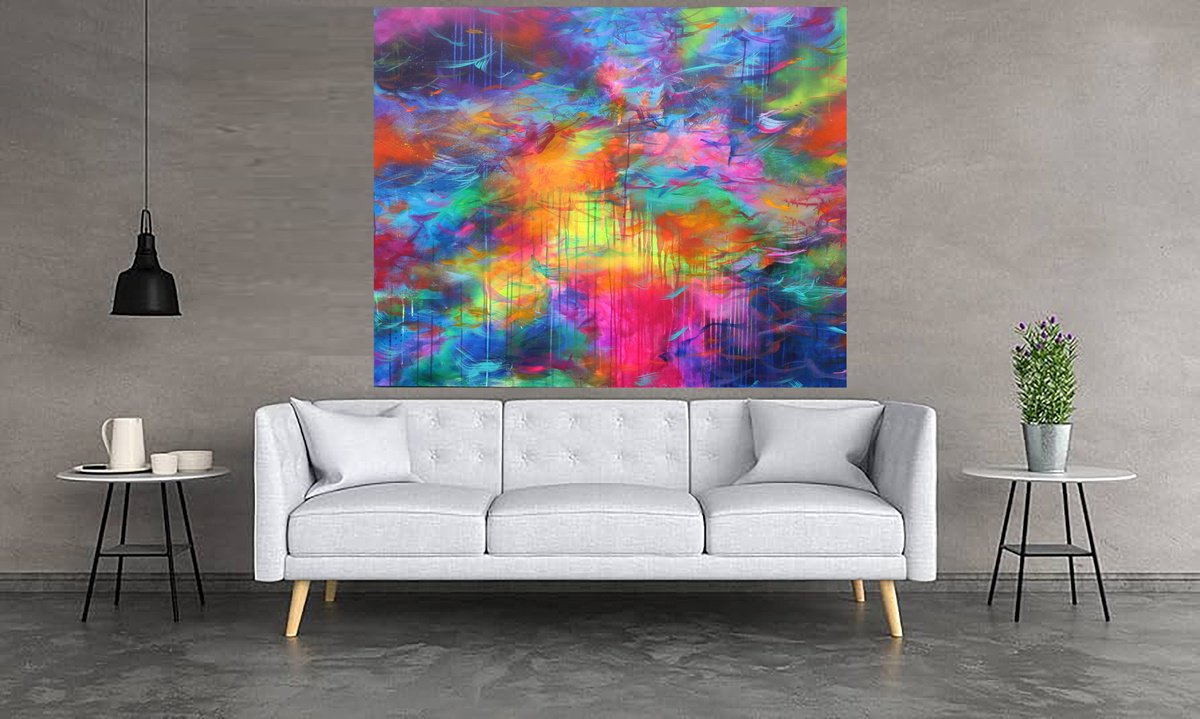 Summer Chorus By Susan Wooler, 47 X 39, Artwork For Sale On Artfinder