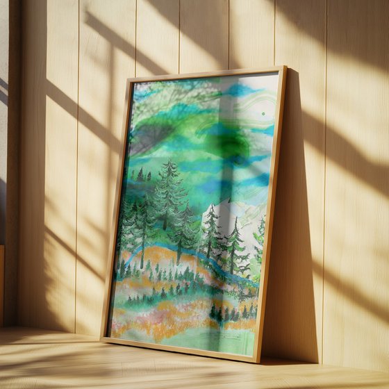 Whispers of pine