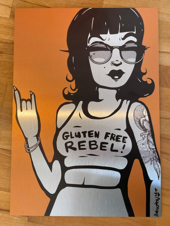 Gluten Free Rebel (Unique Gold / Silver version)