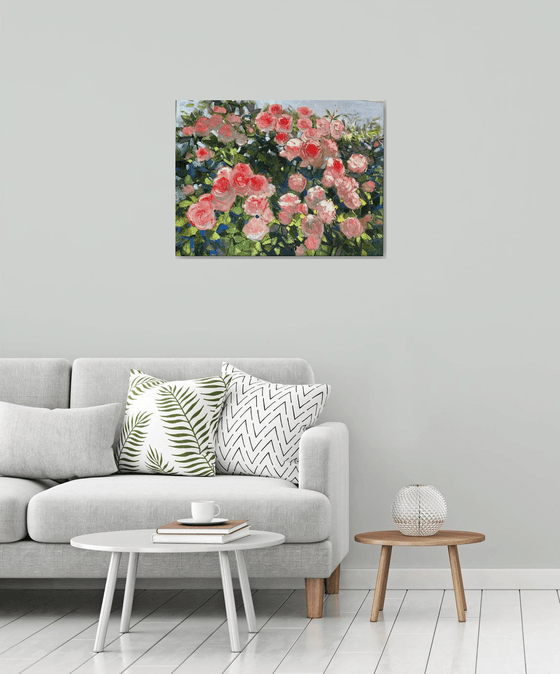 Roses in Bloom