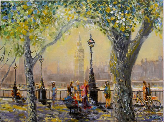 A Monet morning in London Town