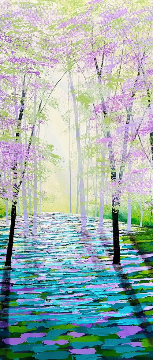 A Calmer Woodland Place by Amanda Horvath