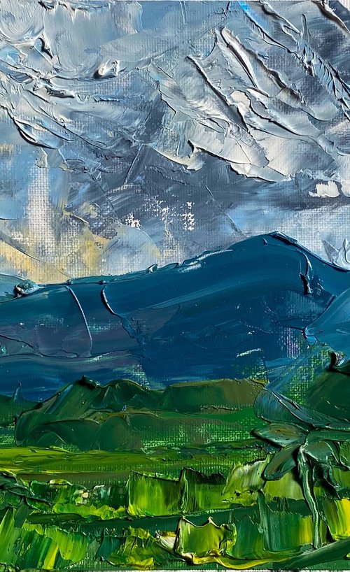 Bali Plein Air Landscape by Mily Art