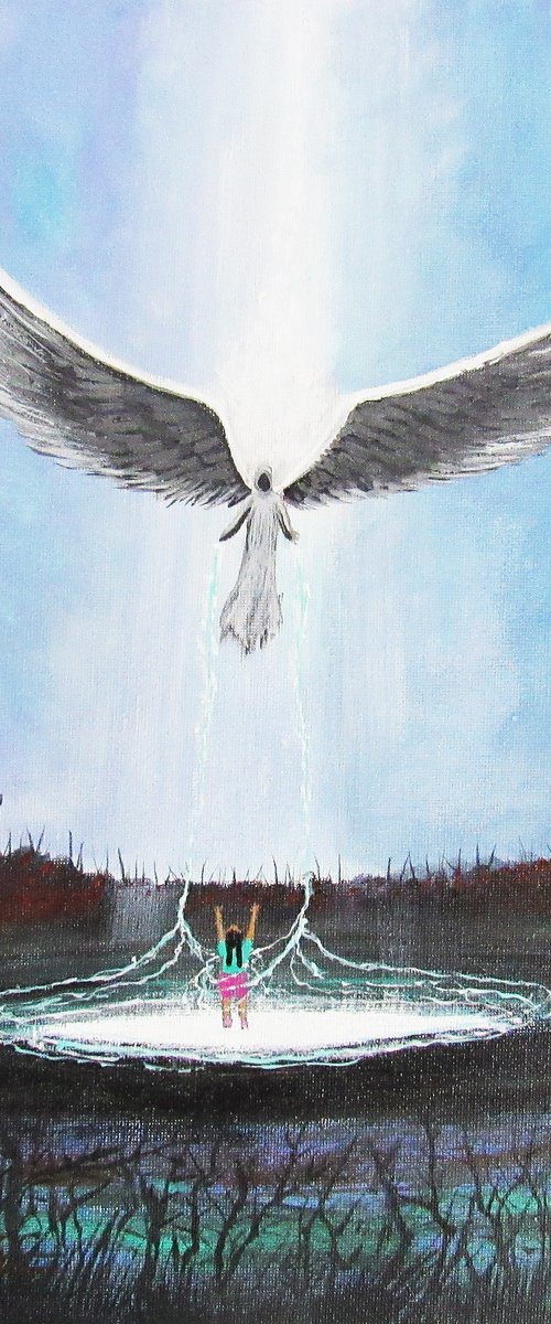 Heaven Broke In to Rescue Me! by William F. Adams