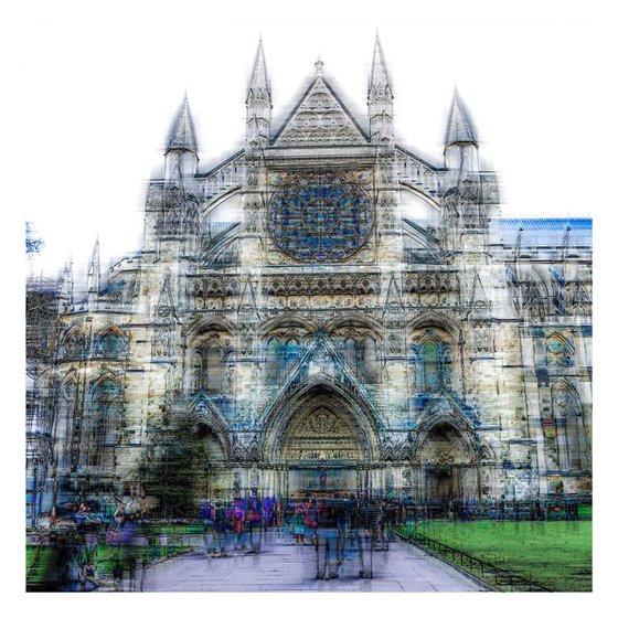 Agitated Views #11: Westminster Abbey (Limited Edition of 10)