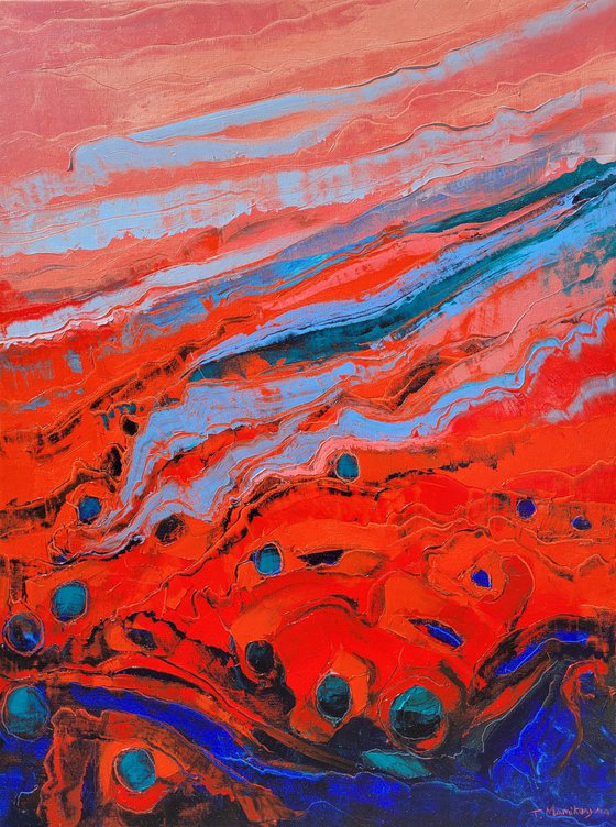 Red Sky III 60x80cm