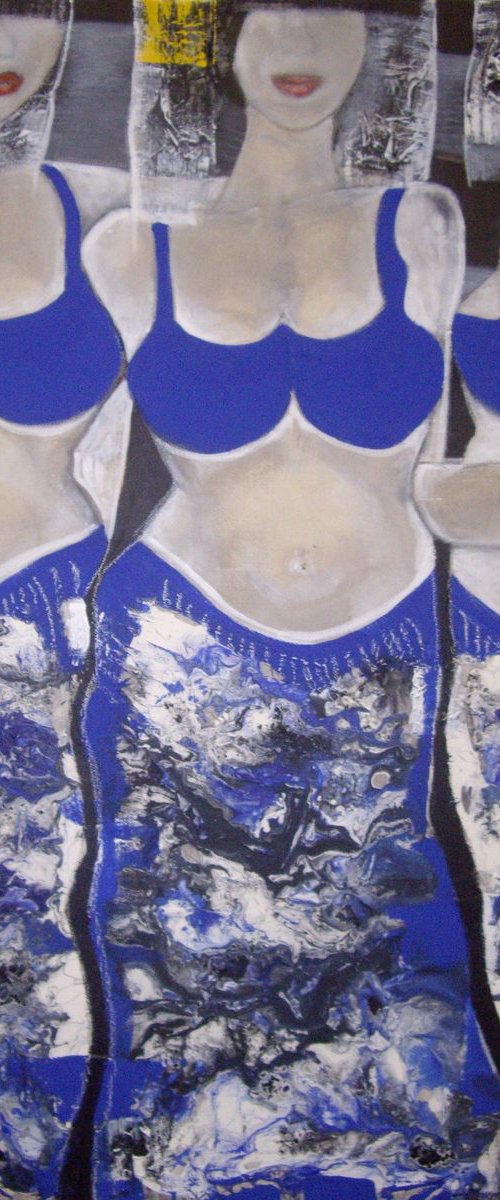 The three graces by Sylvie Oliveri