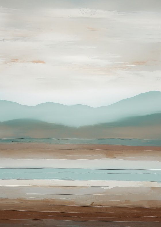 Tranquil Mountain Horizon #4we