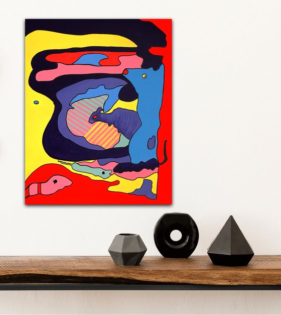 Fantasy #2 size 50x40 cm