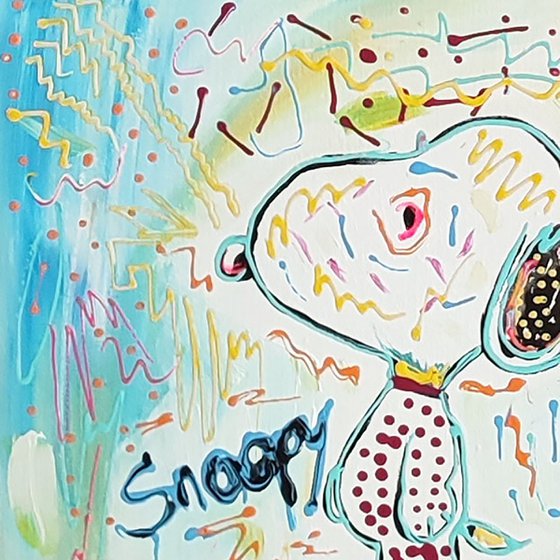 Snoopy pensif