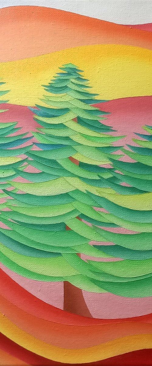 Pines by Brenda Szuromi