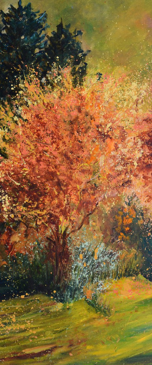 Orange bush - 79 by Pol Henry Ledent