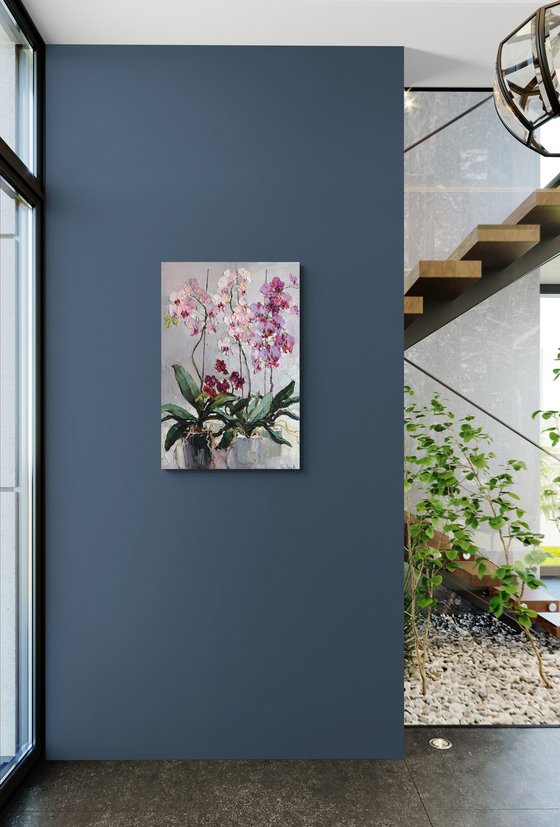 Blooming Orchids