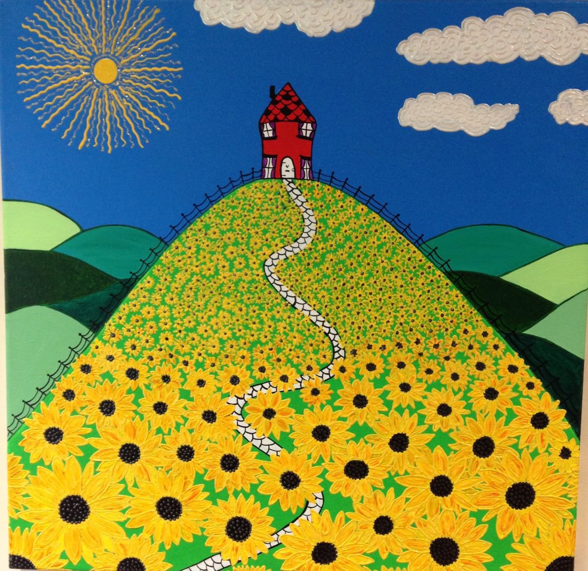 Sunflower Hill by Julie Stevenson