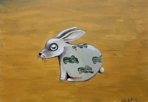 the freaky rabbit by Silvia Beneforti