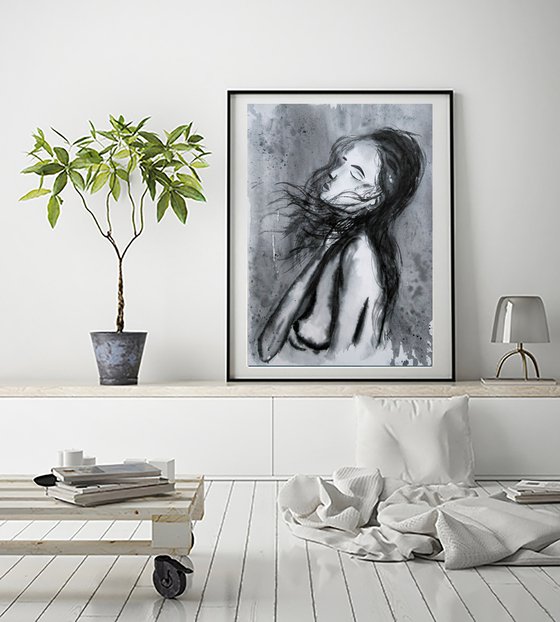 Woman Nude Painting