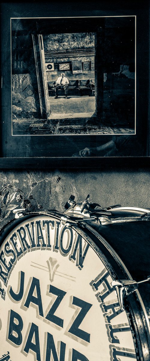 Preservation Hall - New Orleans ( Vintage Print ) by Stephen Hodgetts Photography