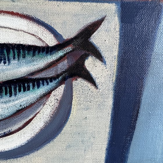 Still Life with Mackerel