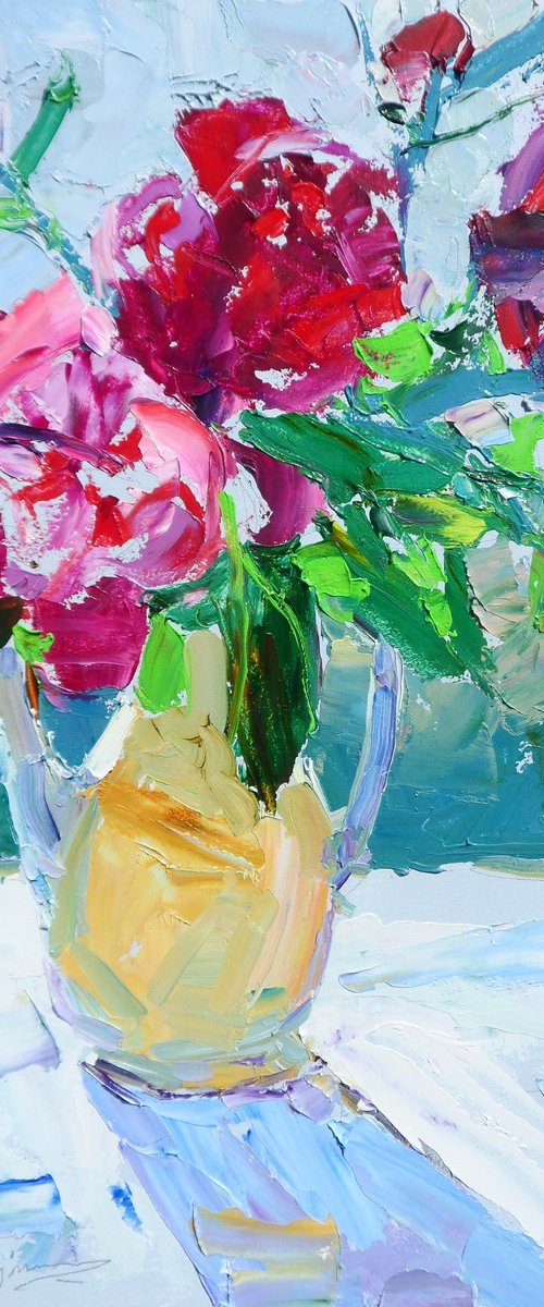 " Peonies" by Yehor Dulin