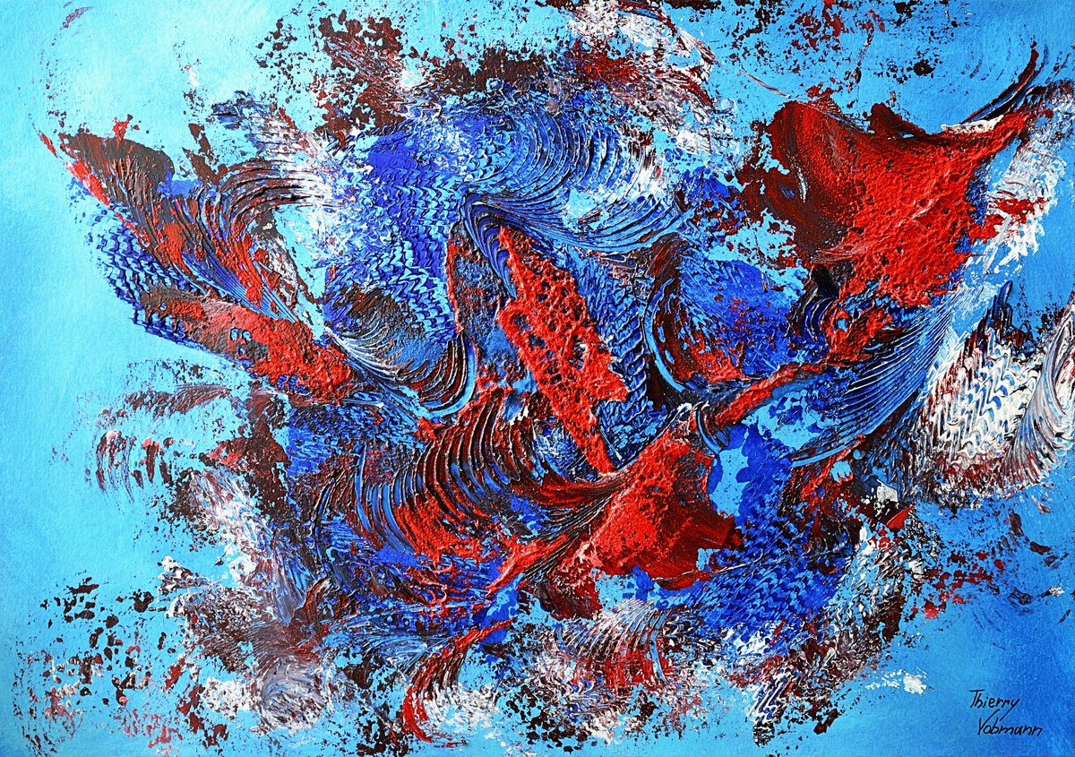 Ideal Gift 96 By Thierry Vobmann. Abstract ., 17 X 12, Artwork For Sale On Artfinder