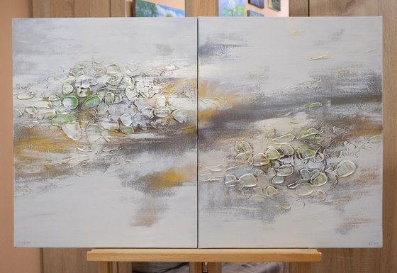 The petals (diptych)