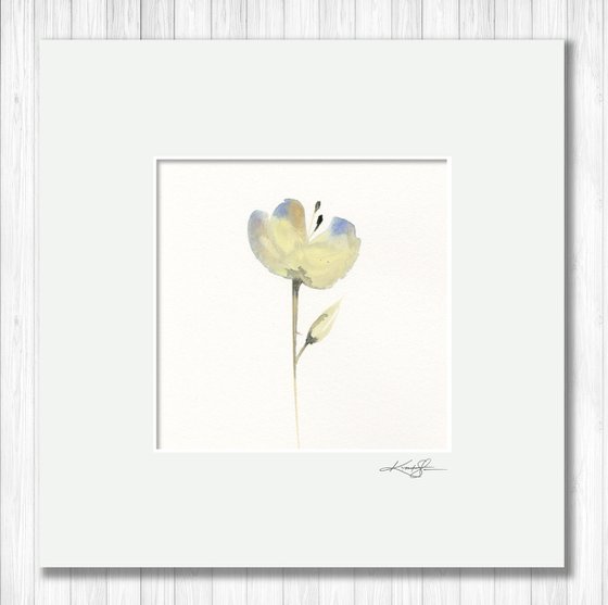 Shabby Chic Charm 7 - Floral Painting by Kathy Morton Stanion