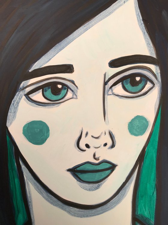 Green Portrait