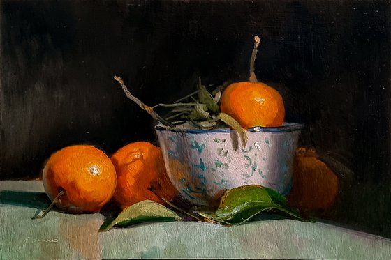 Clementines and Bowl