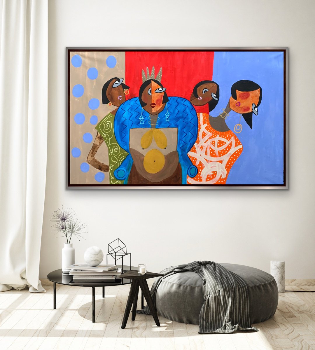 Mums Rule Ok By Rashna Hackett, 57 X 36, Artwork For Sale On Artfinder