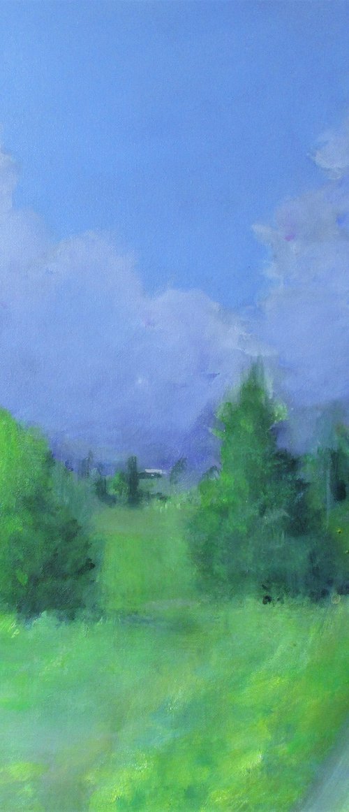 Landscape #121 by Rosalind Roberts