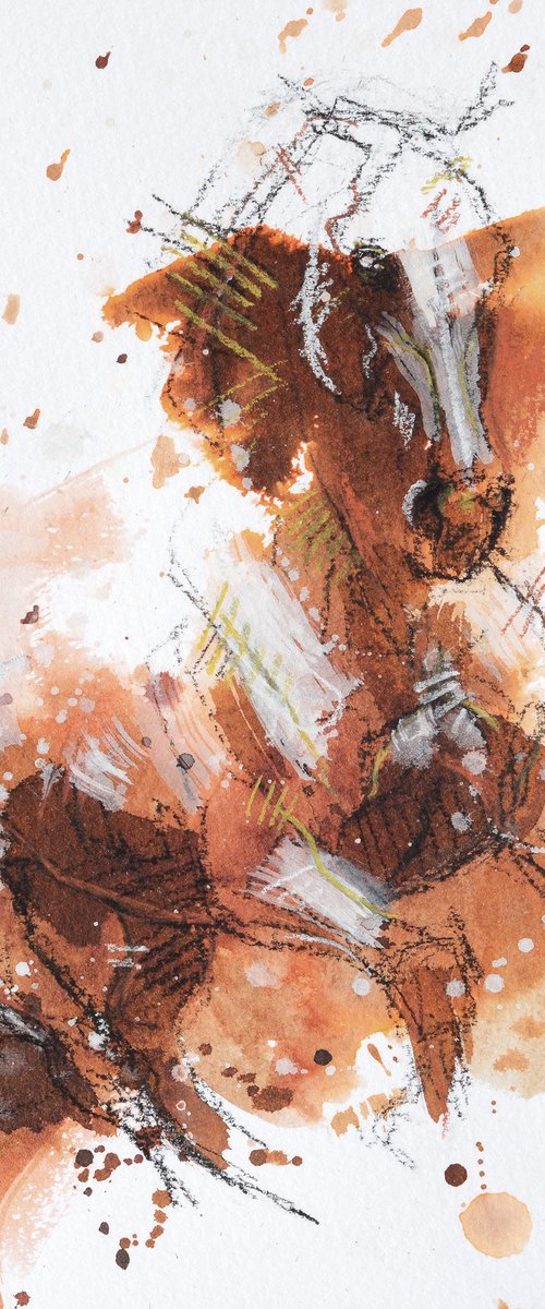 Equine Nude 295 by Benedicte Gele