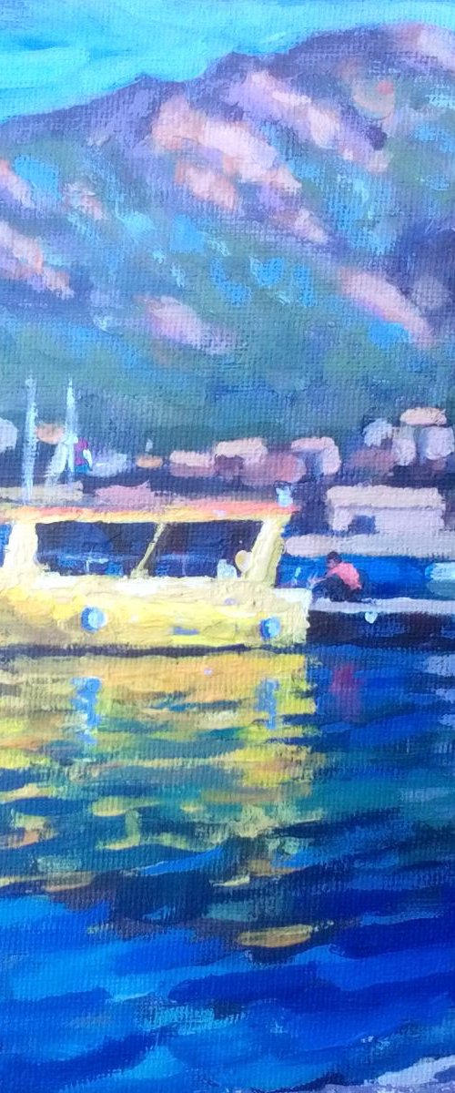 Boats in Galeria by David French