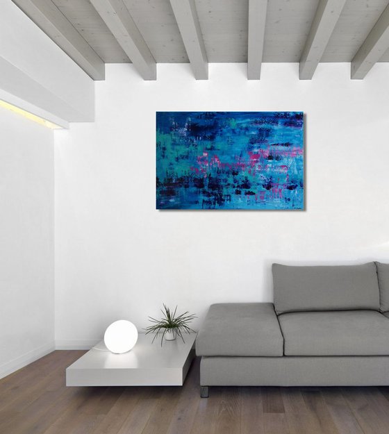 Floating X (120 x 80cm) XXL (48 x 32 inches)