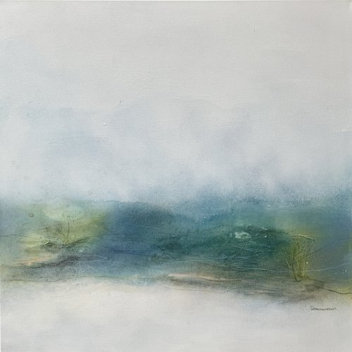 Mystical Mornings: Fog Dancing on the Lake No. 1 by Kirsten Schankweiler