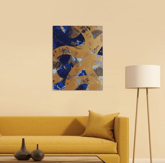 Path of truth - abstract painting , abstraction art