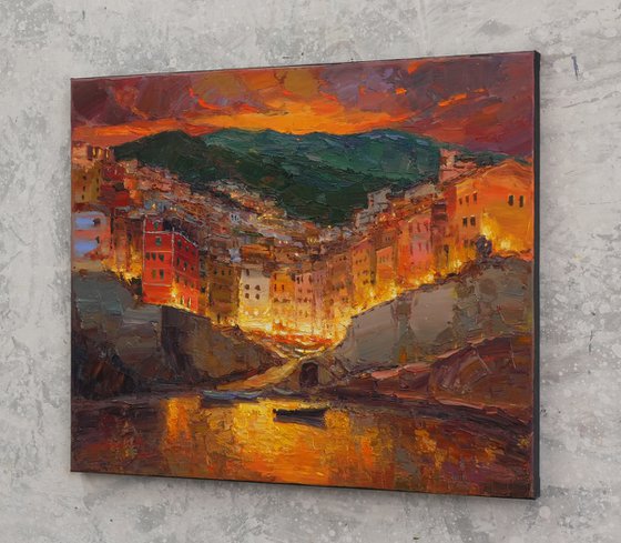 Evening Riomaggiore Italy