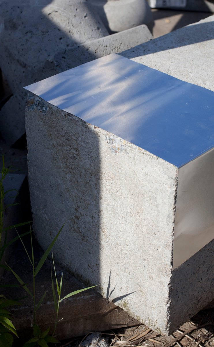 Geometric Abstract Photograph By Szilvia Sztankovits, 20 X 29", Constructed Sights 02, Original Artwork