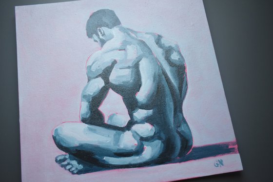 Silent Embrace - Male Nude