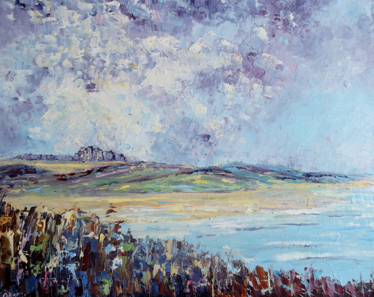 Castle In The Air Northumberland By Therese O