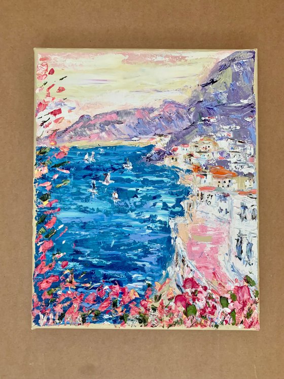Amalfi coast in bloom