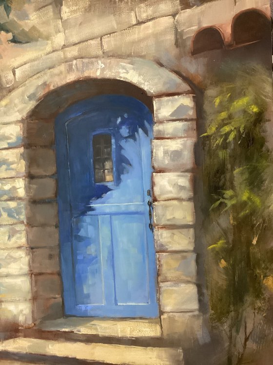 The Door Blue