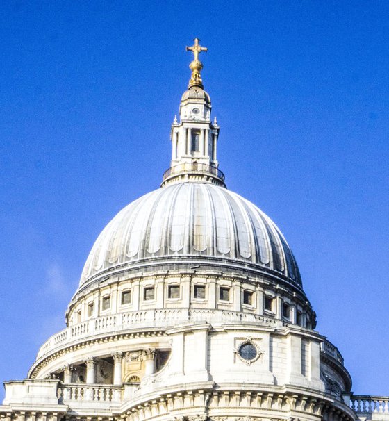 St Paul's :Thames ident  ( LIMITED EDITION 1/50) 12"x8"with a white boarder