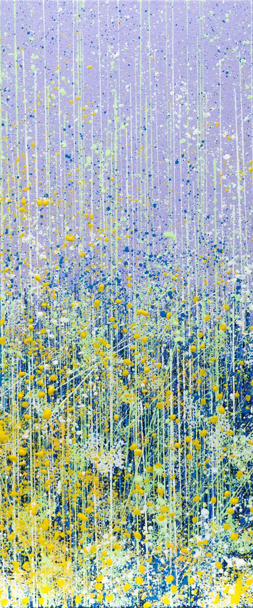 Meadow With Yellow Wild Flowers by Marc Todd