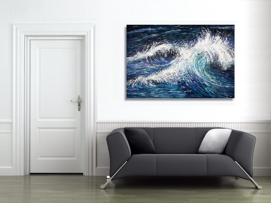 Seascape Breaking Waves XL 5