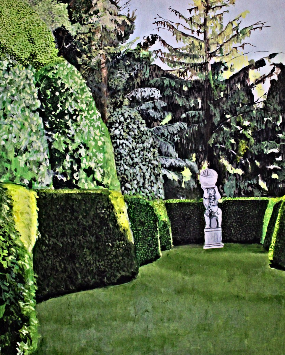 Hedges: The Lawn IV by Ken Vrana